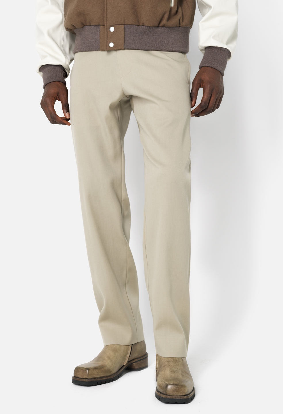 WOOL EASY TROUSER - 2