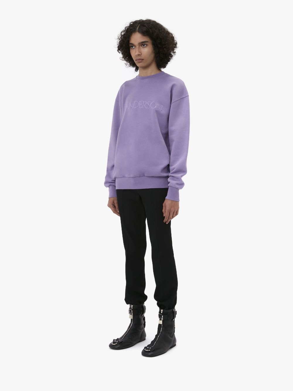 LOGO EMBROIDERED SWEATSHIRT - 5