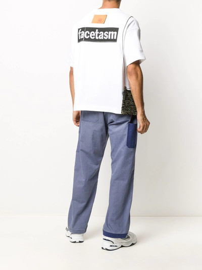 FACETASM logo print T-shirt outlook