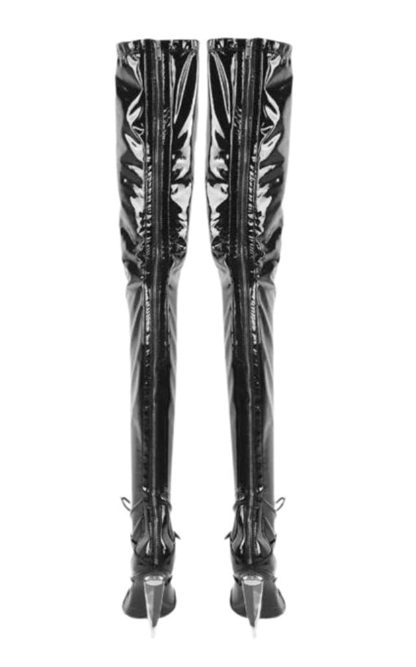 Ice Thigh High Boots - 5