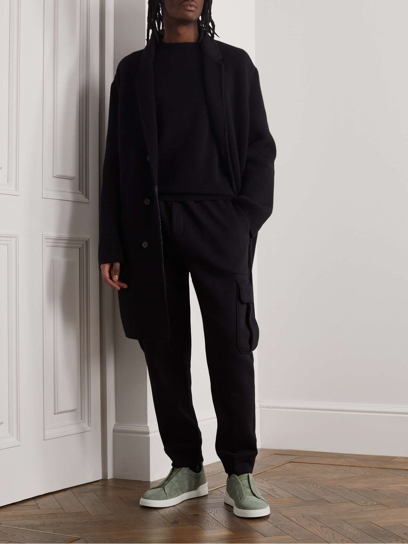 Triple Stitch Suede Sneakers 2