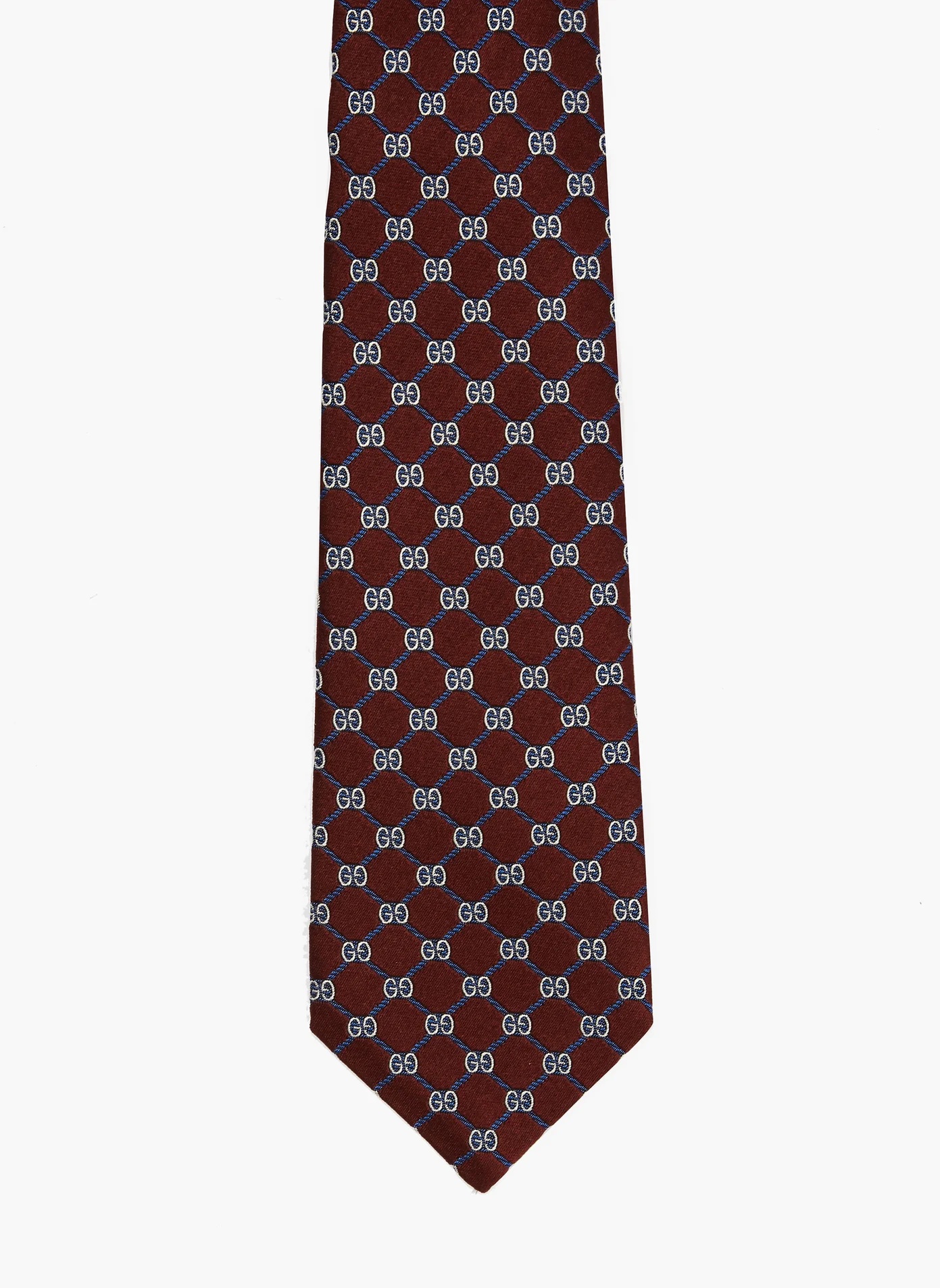 GG-jacquard silk tie - 3