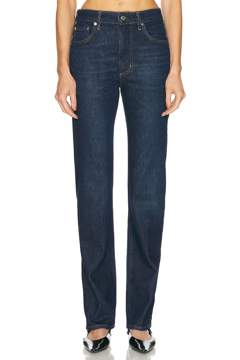 Zurie Straight Leg Jeans - 1