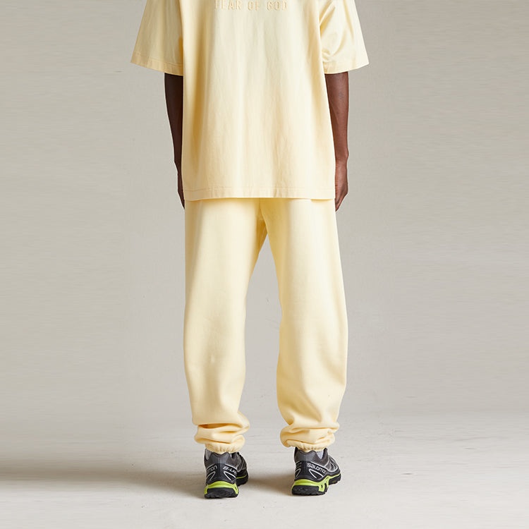 Fear of God Essentials Sweatpant 'Garden Yellow' 130SP242021F - 4
