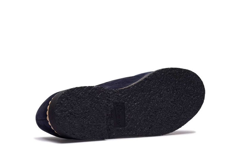 Micka Taurillon Nubuck Navy - Rubber Sole 5