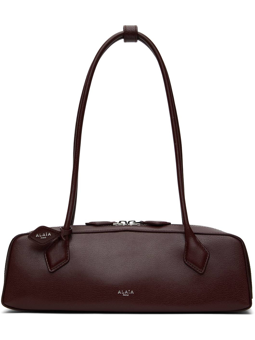 Burgundy 'Le Teckel' Medium Bag - 1
