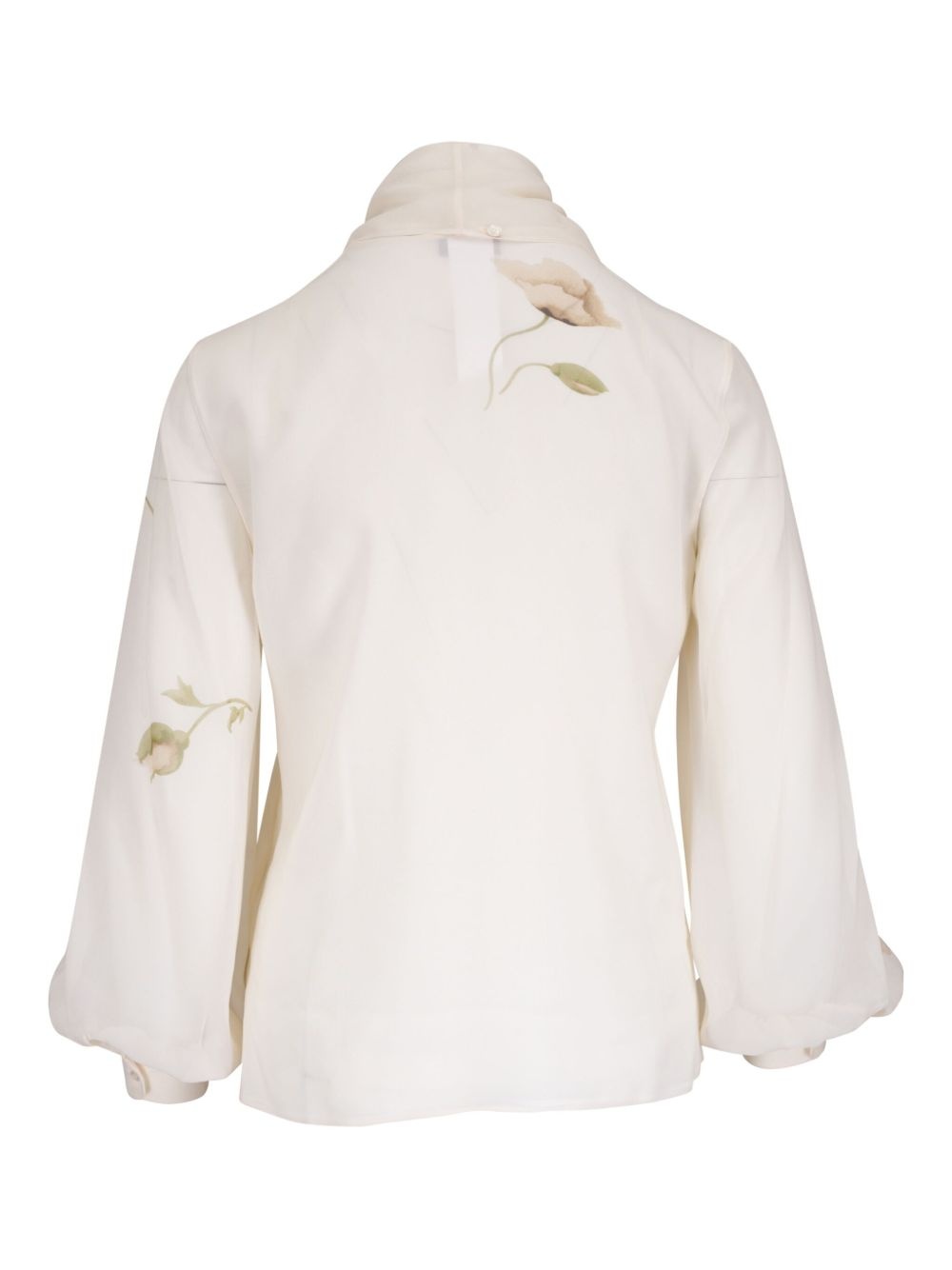 floral-embroidered blouse - 2