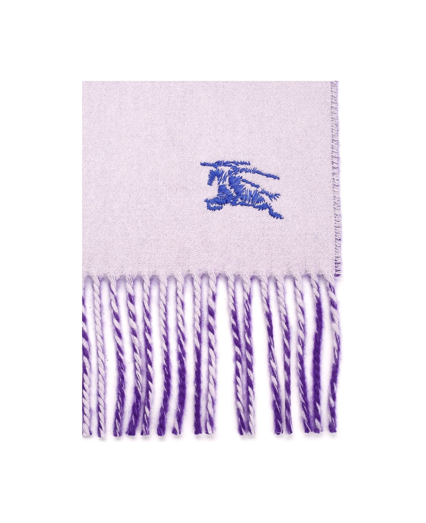 Purple Cashmere Scarf - 2