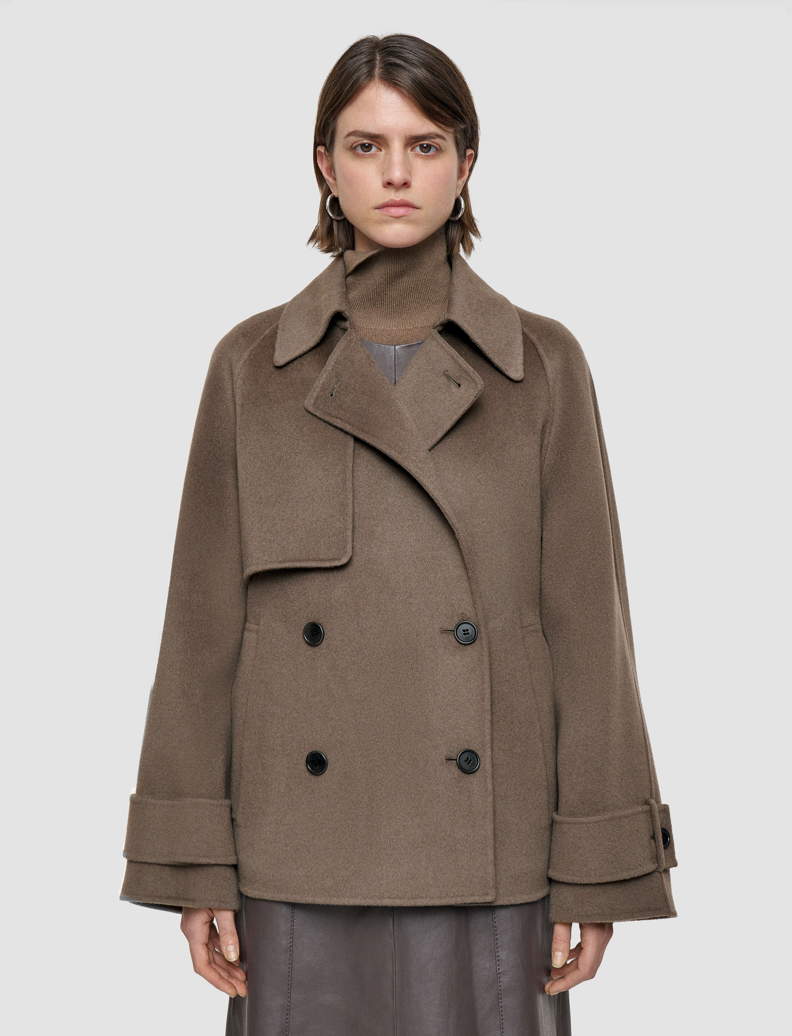 Marne Double Face Cashmere Coat - 3