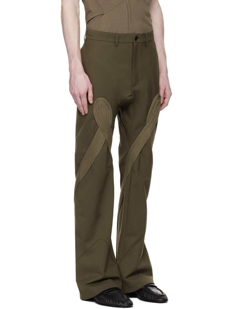 Khaki Deultum Trousers 2