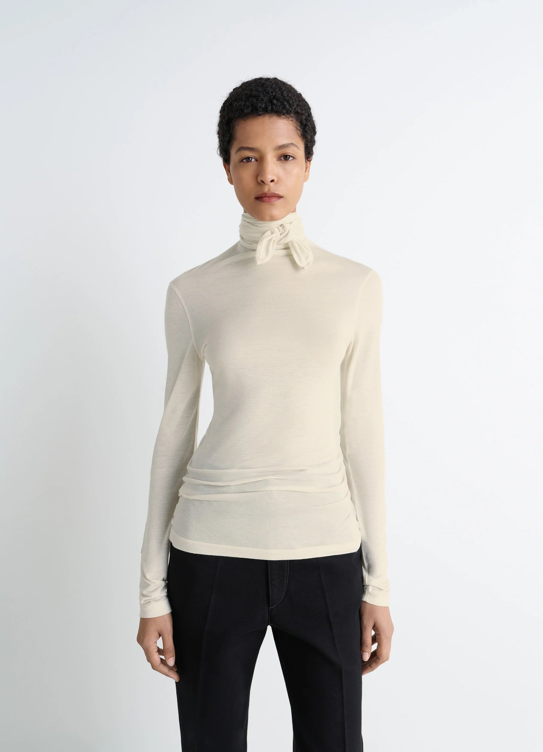 FOULARD TOP WITH PATCHS - 2