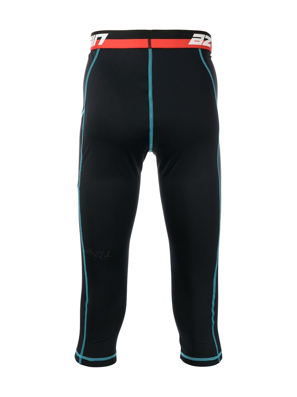 logo-waistband cropped leggings - 2