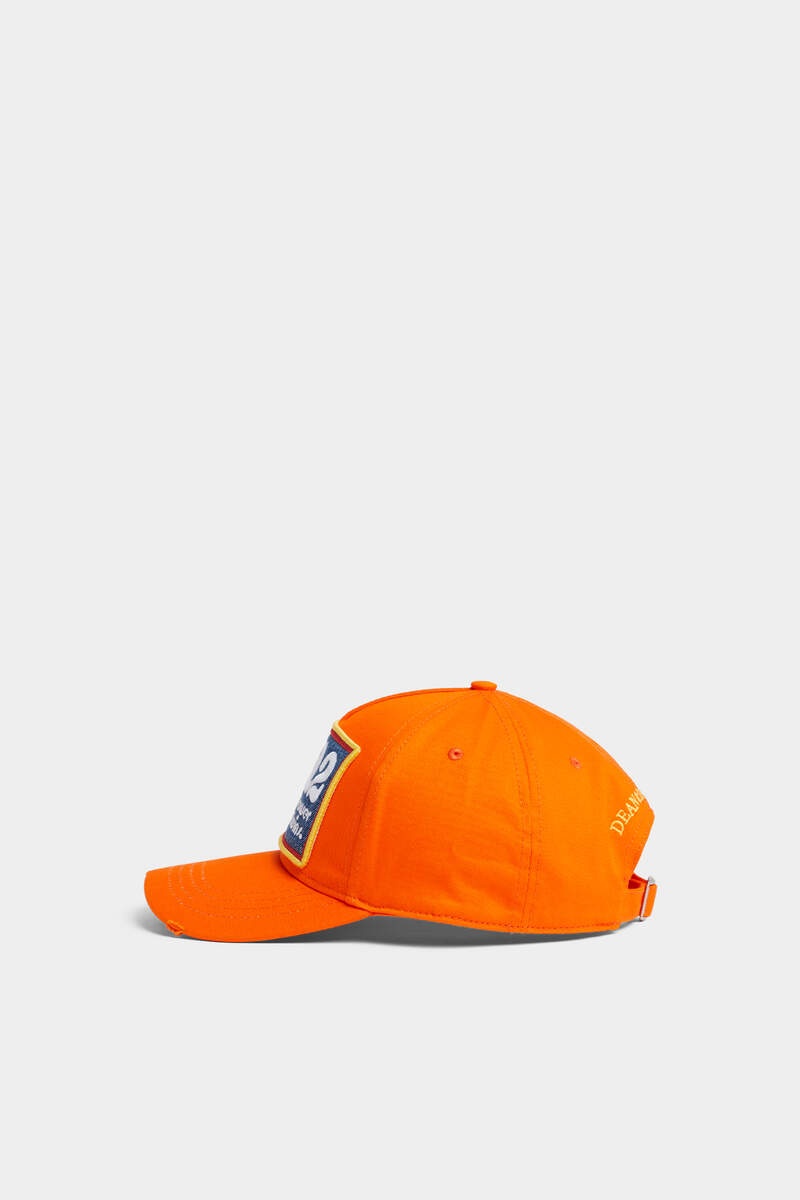 DSQ2 DENIM PATCH BASEBALL CAP - 3