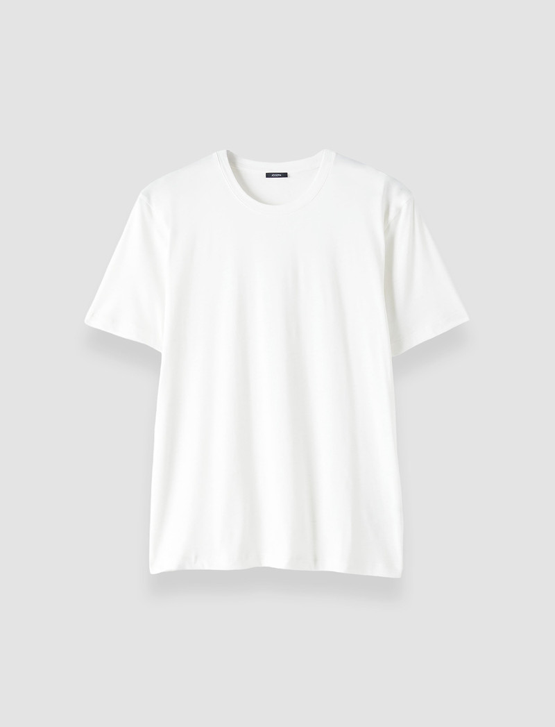 Cotton Silk Jersey T-Shirt 1