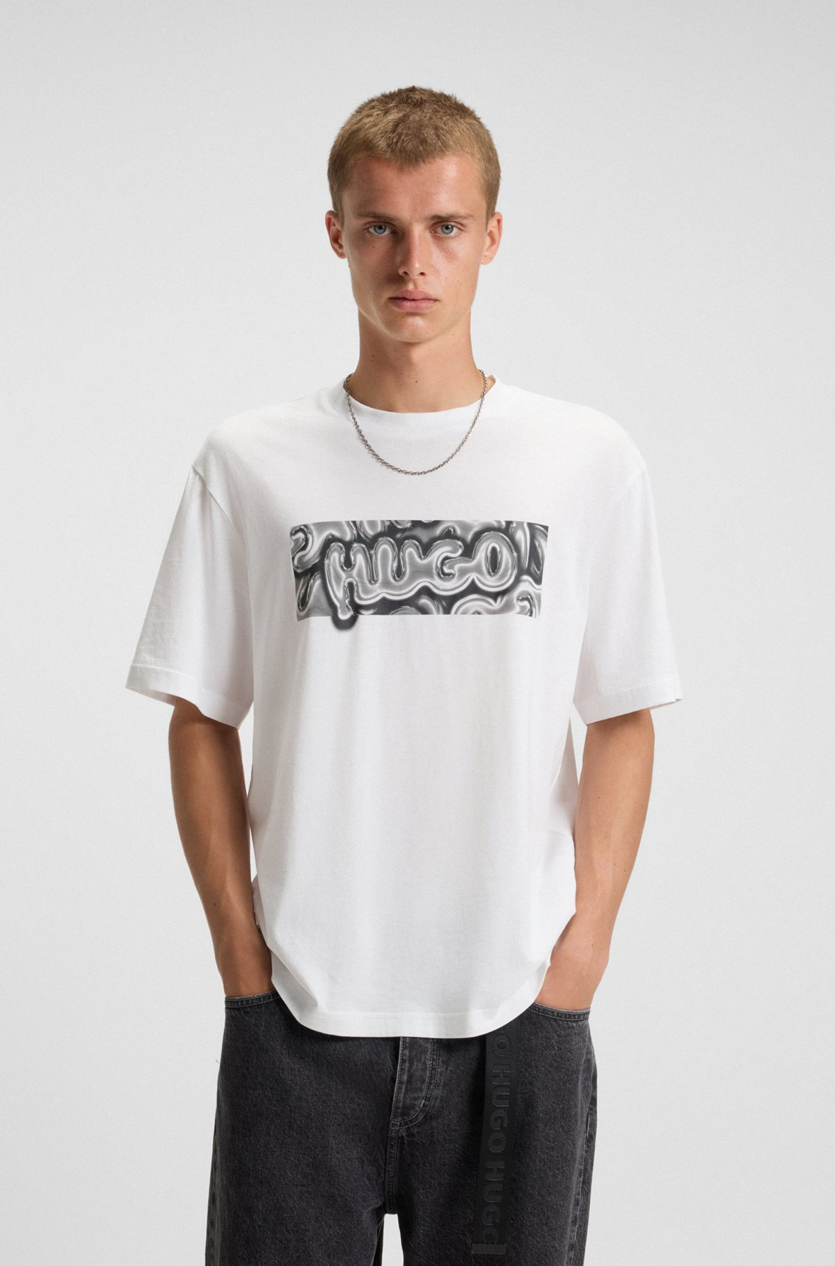 ALL-GENDER COTTON-JERSEY T-SHIRT WITH GRAPHIC PRINT - 2