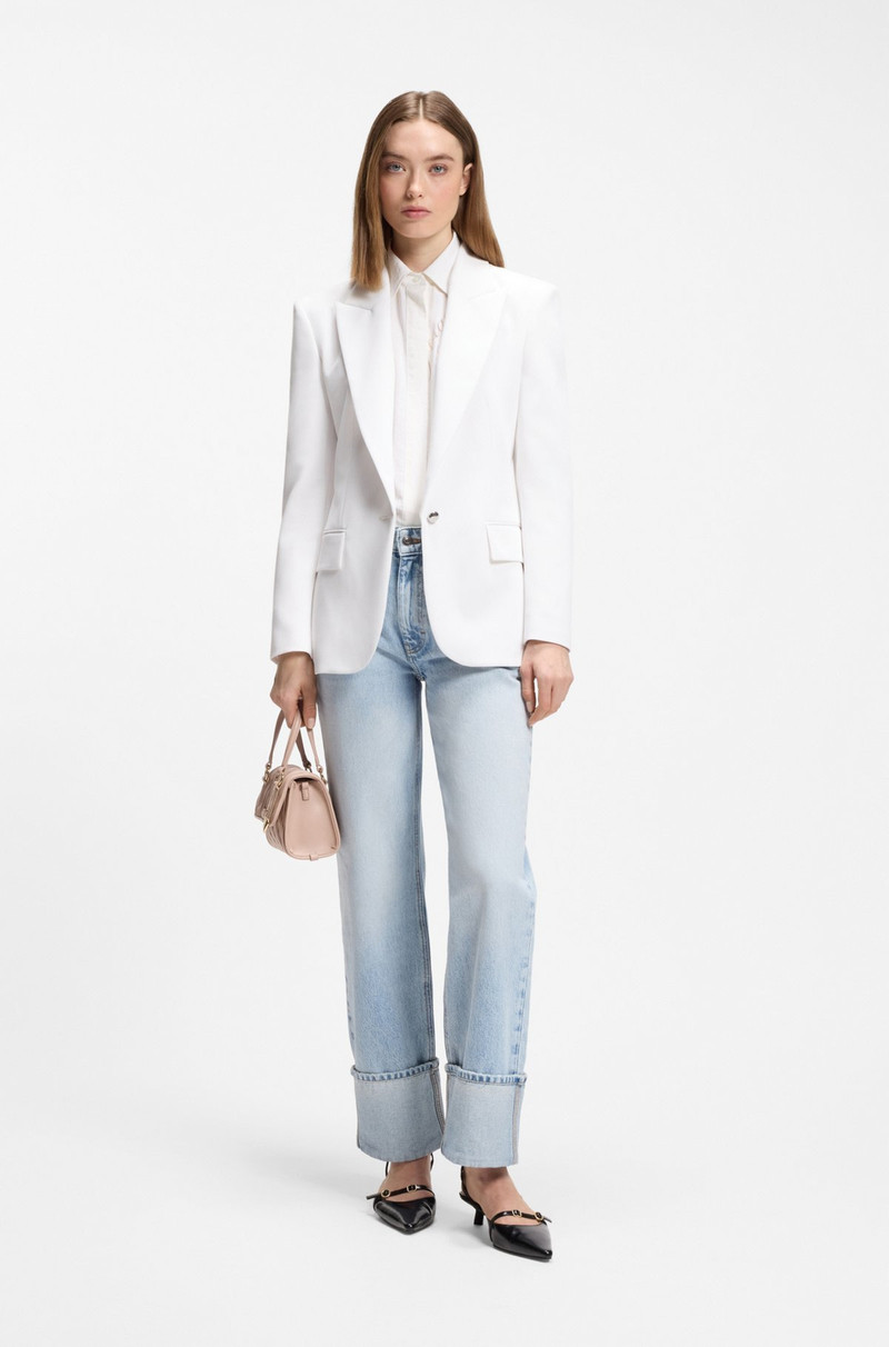 HUGO REGULAR-FIT BLAZER WITH METAL BUTTON outlook