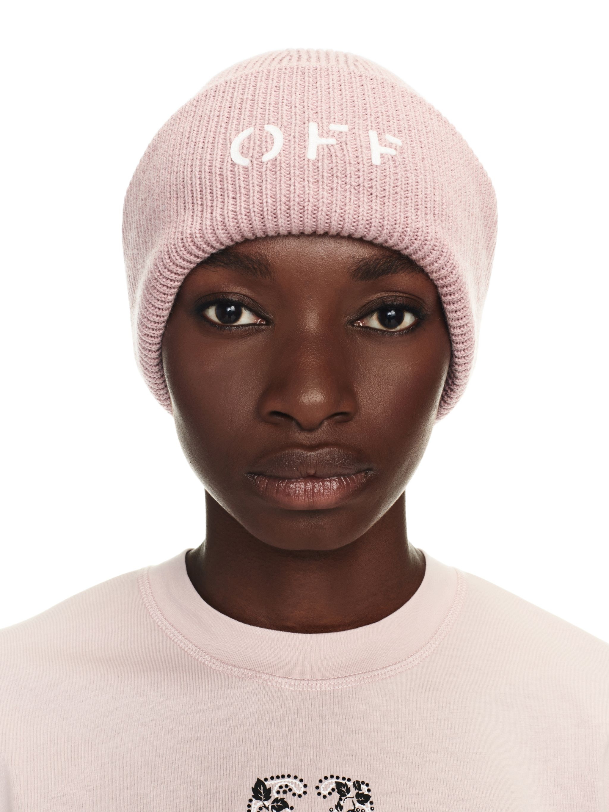Off Stamp Loose Beanie - 3