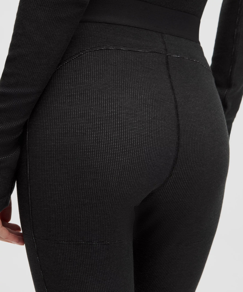Waffle-Knit High-Rise Base Layer Tight 28" 5