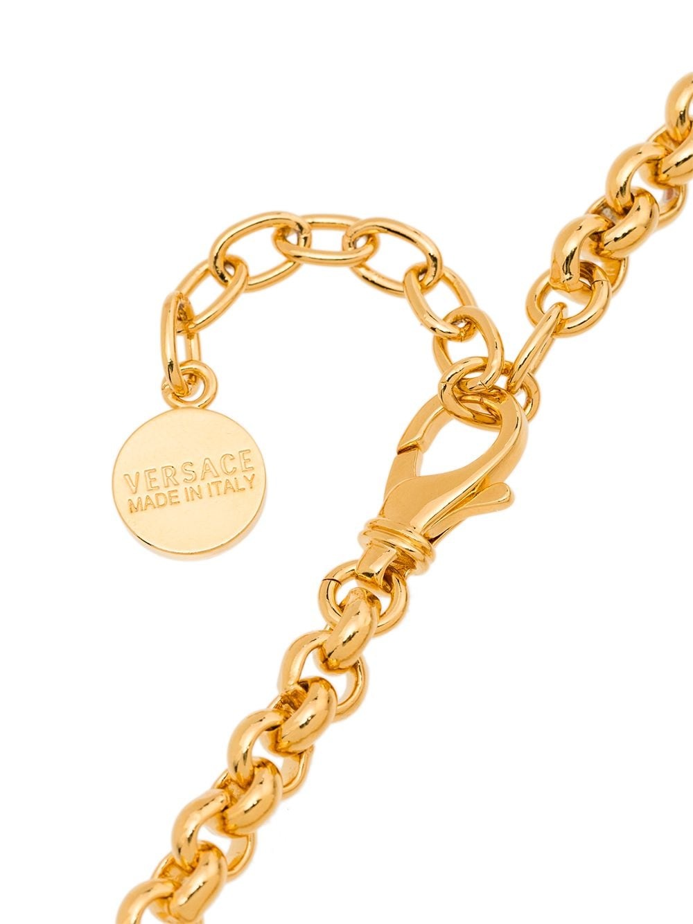Icon Medusa crystal-embellished necklace - 4
