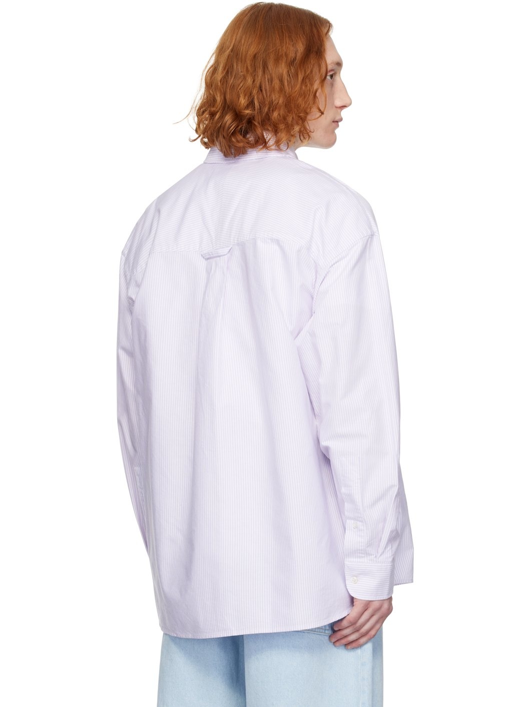 Purple & White Ruskin Shirt - 3