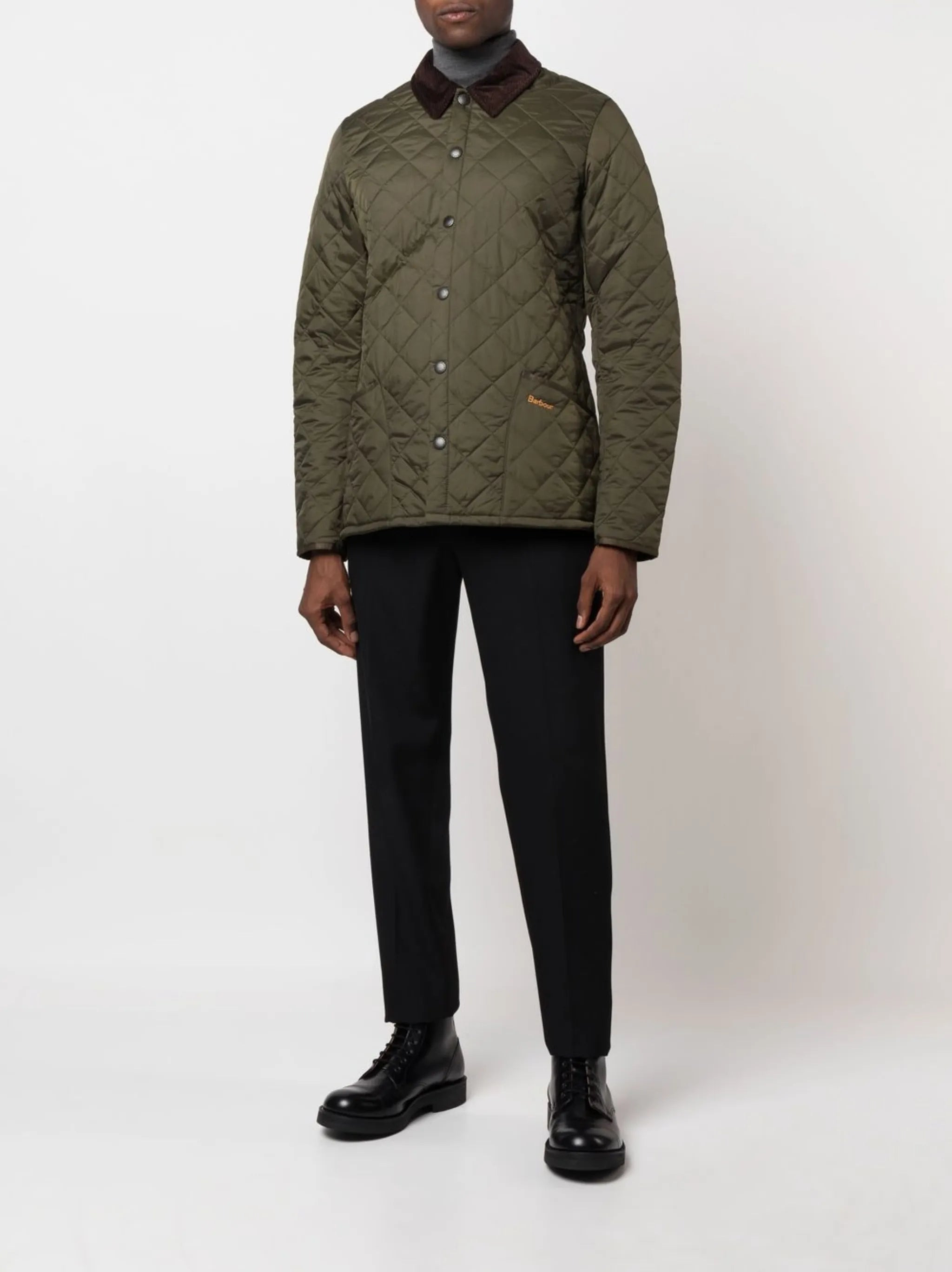 Barbour Quilted Shirt Jacket - 2