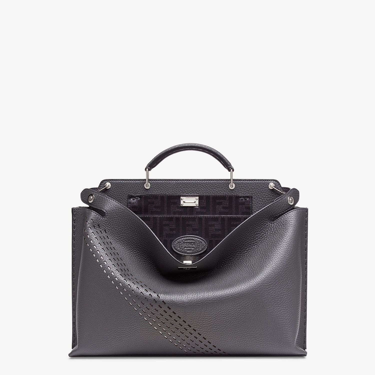 Gray calfskin bag - 1