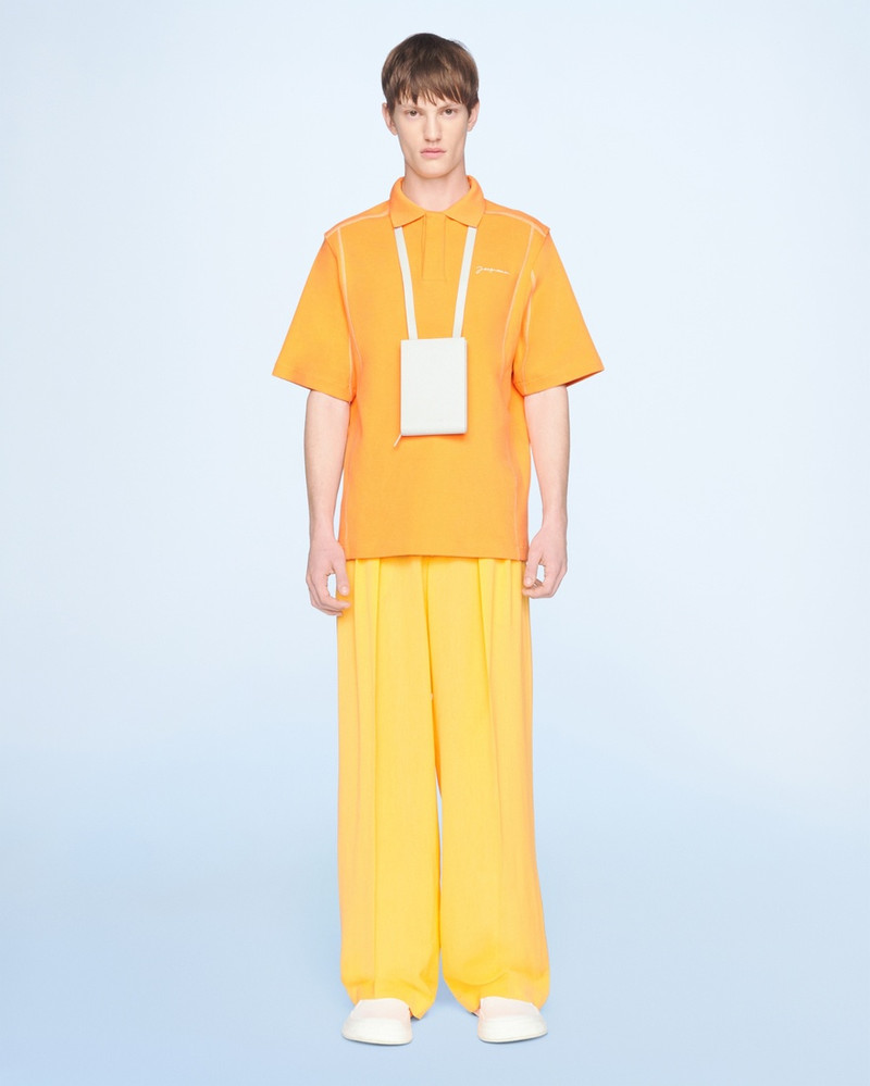 JACQUEMUS Le polo Vainilla outlook