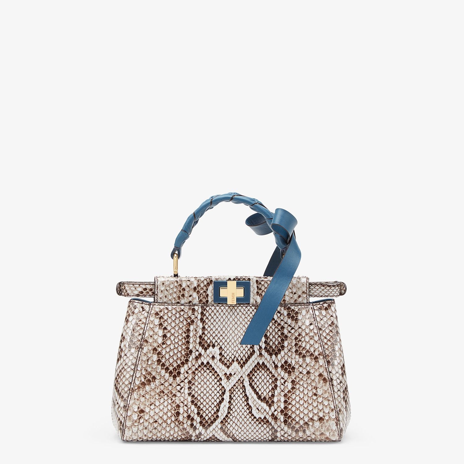 Gray python bag - 4