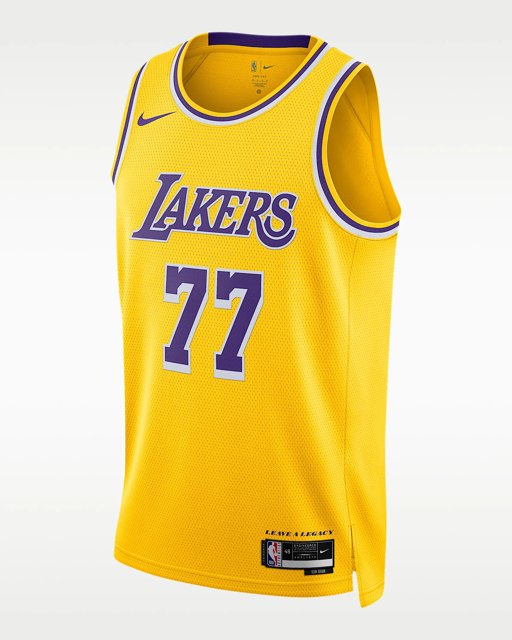 Los Angeles Lakers Icon Edition Men's Nike Dri-FIT NBA Swingman Jersey - 1