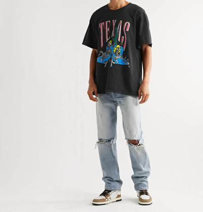 Rhude Printed Cotton-Jersey T-Shirt outlook