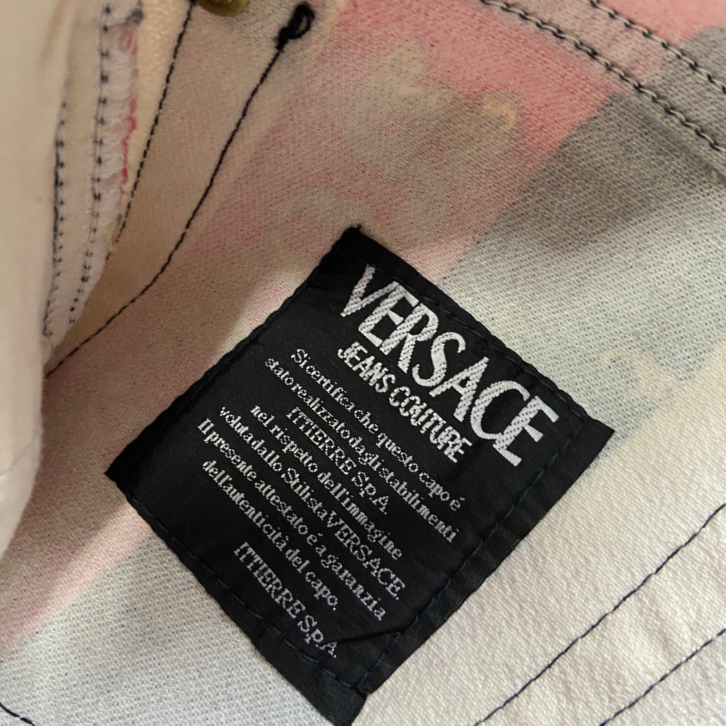 Versace 90s rock and royalty jeans 28 - 11