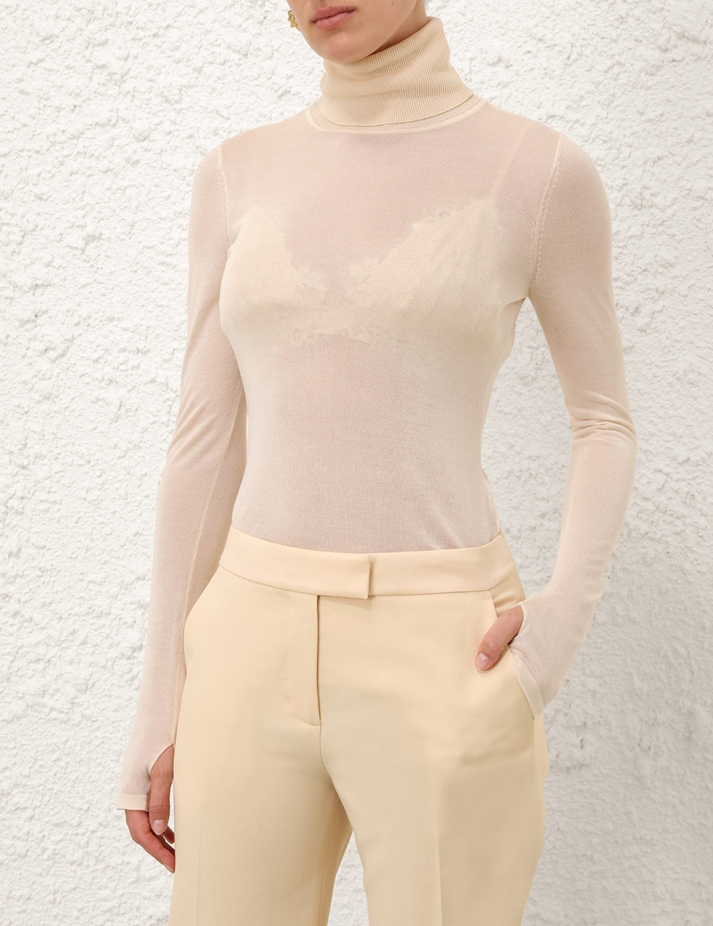 ILLUSTRATION FINE KNIT TOP - 5