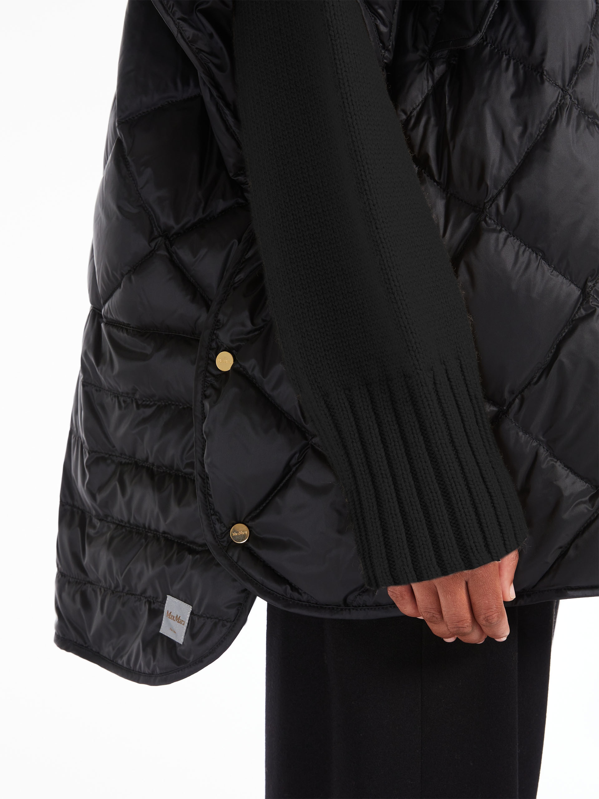 TREMAN Cape with hood in water-repellent canvas - 6
