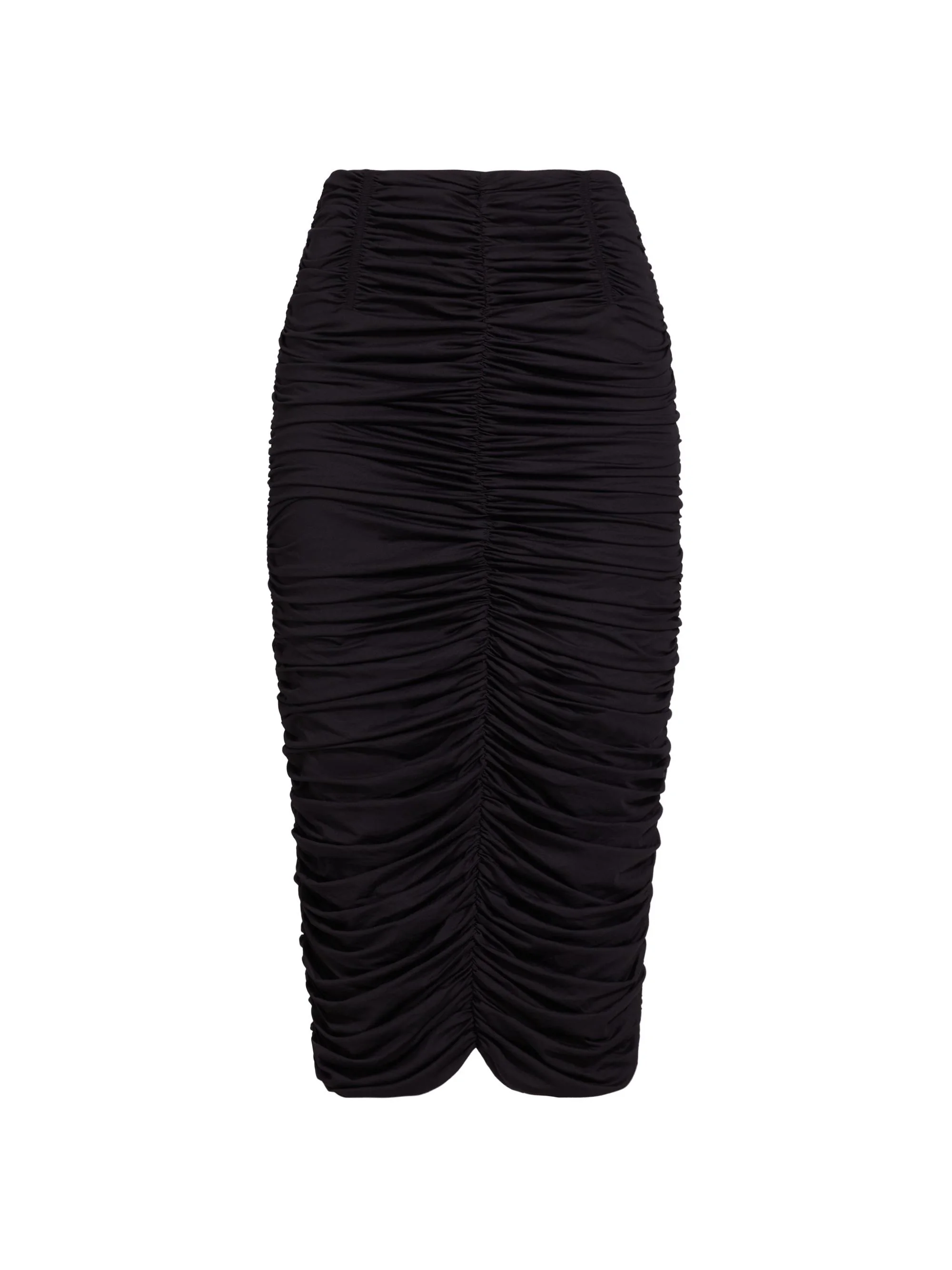 Women's Echauffe Ruched Skirt - Black - 1