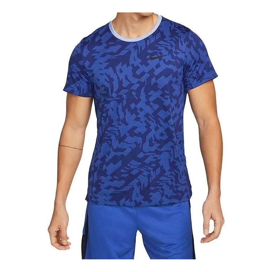 Nike Dri Fit Superset Short Sleeve T-shirt 'Blue' CT6295-063 - 1