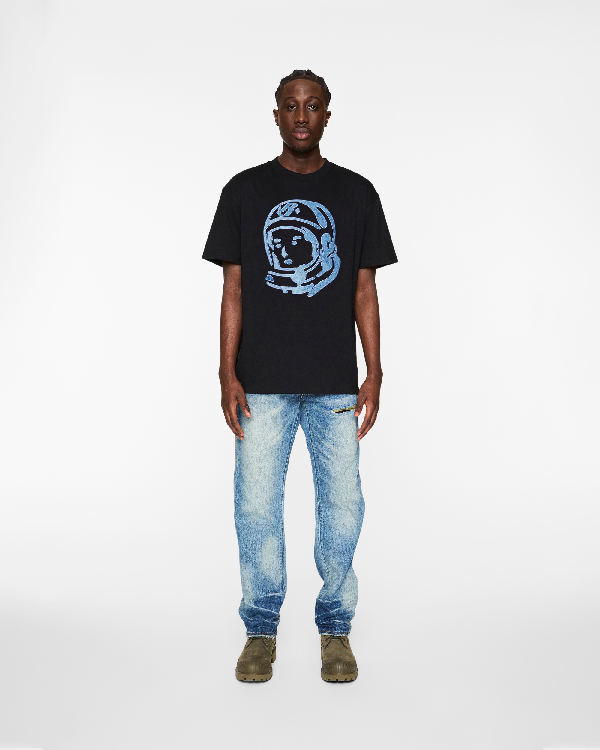 DENIM HELMET TEE - 3