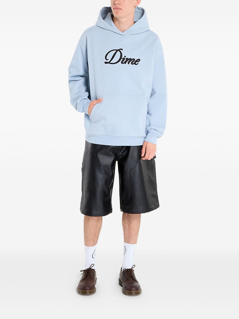 Dime cursive-logo hoodie outlook