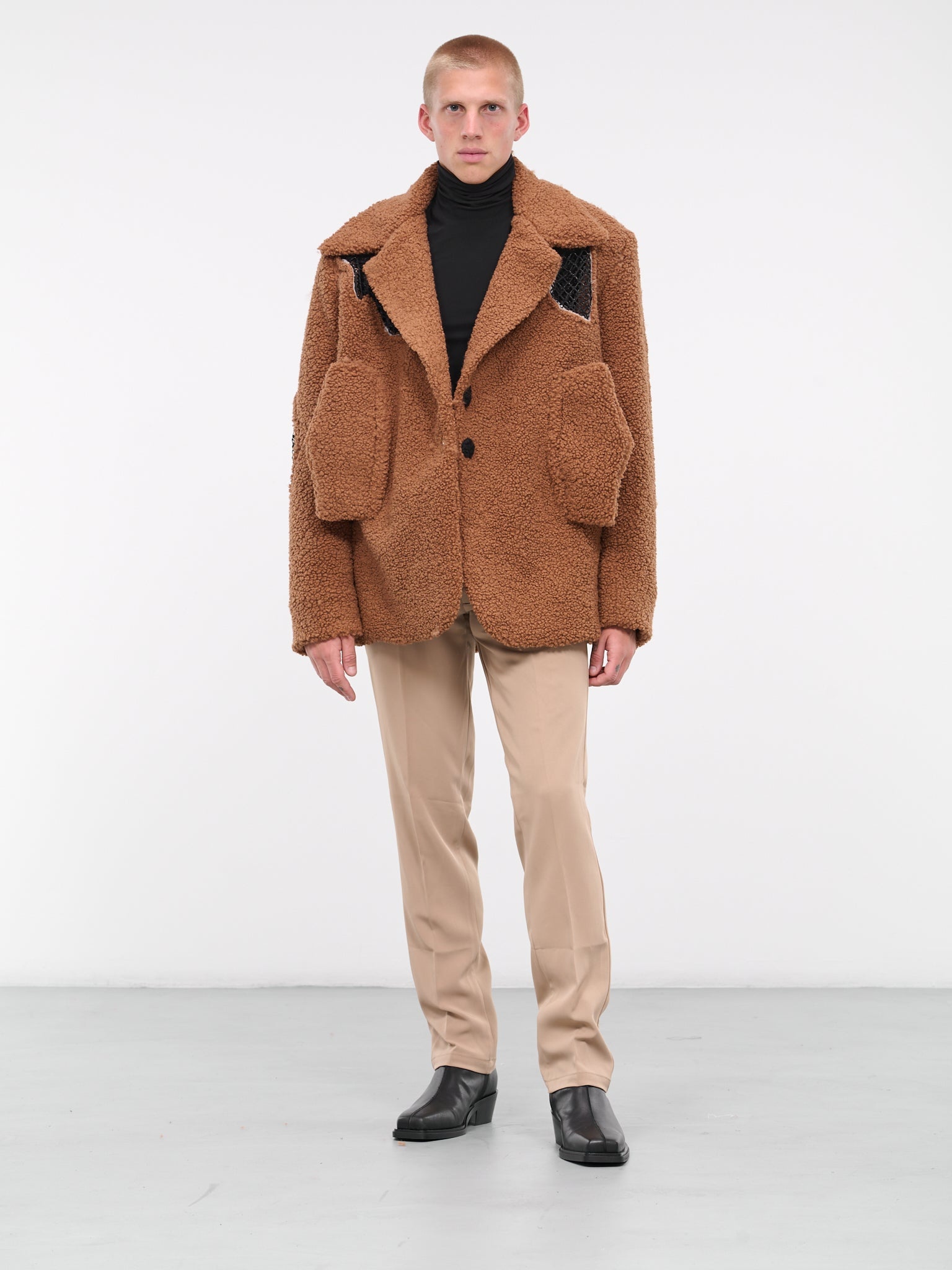 Teddy Cut-Out Jacket - 6