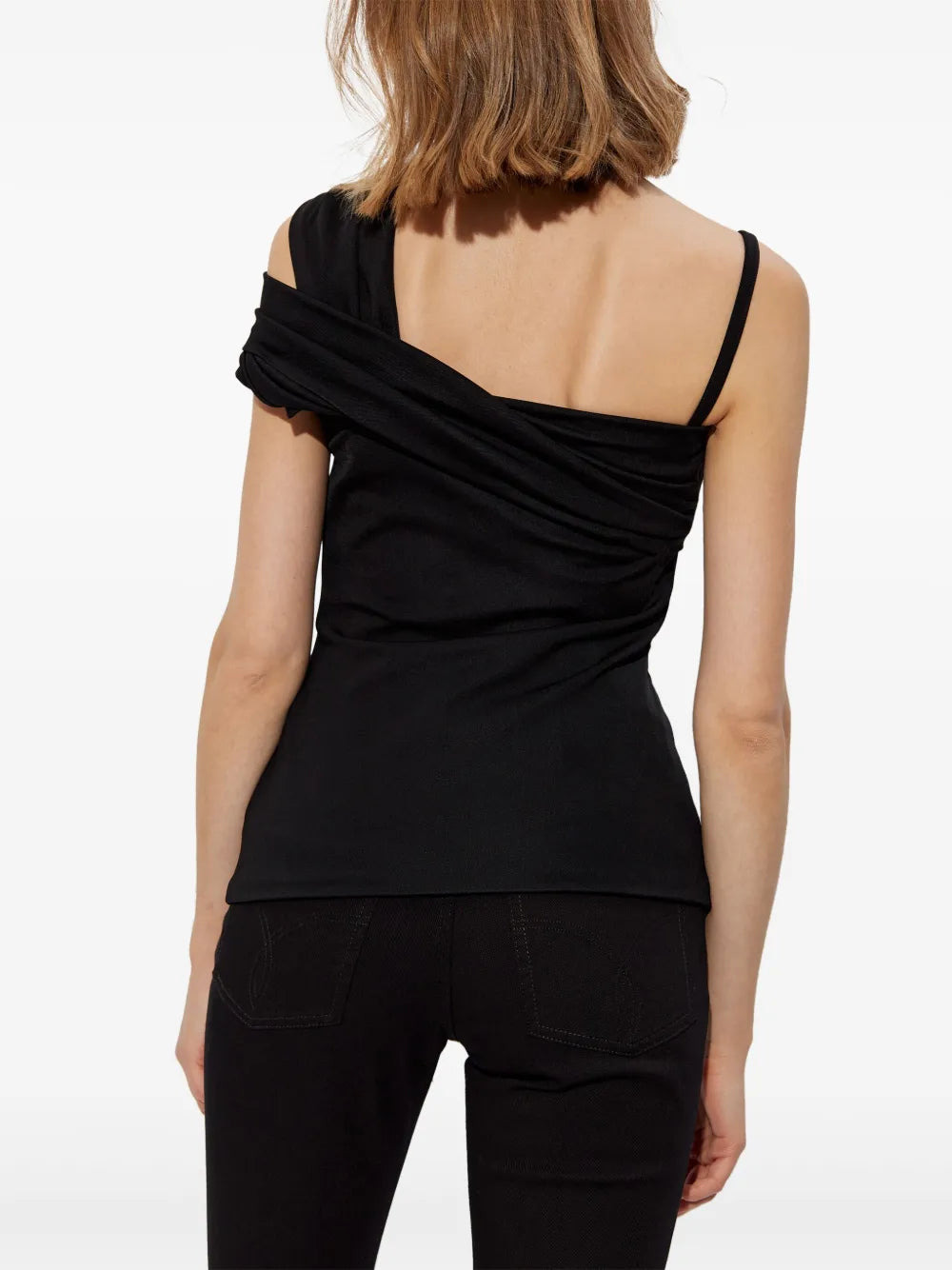 Top asymétrique noir - 6