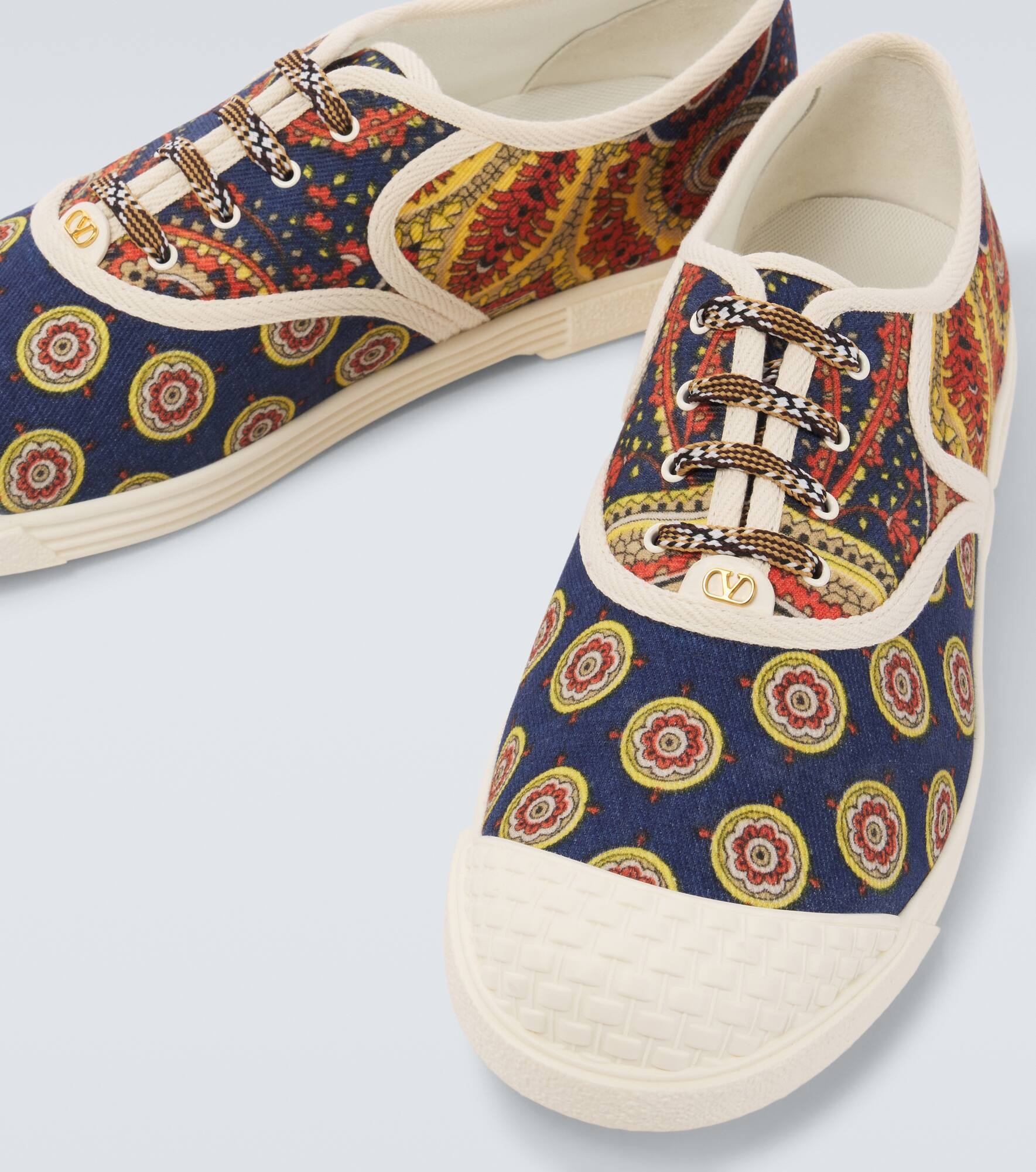 Bay By Bay VLogo denim sneakers - 3