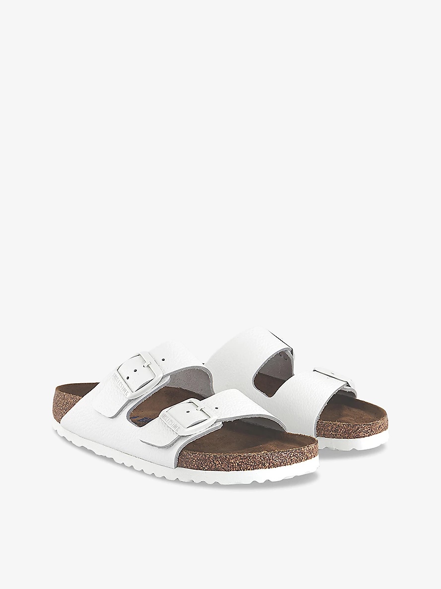 Arizona double-strap leather sandals - 3