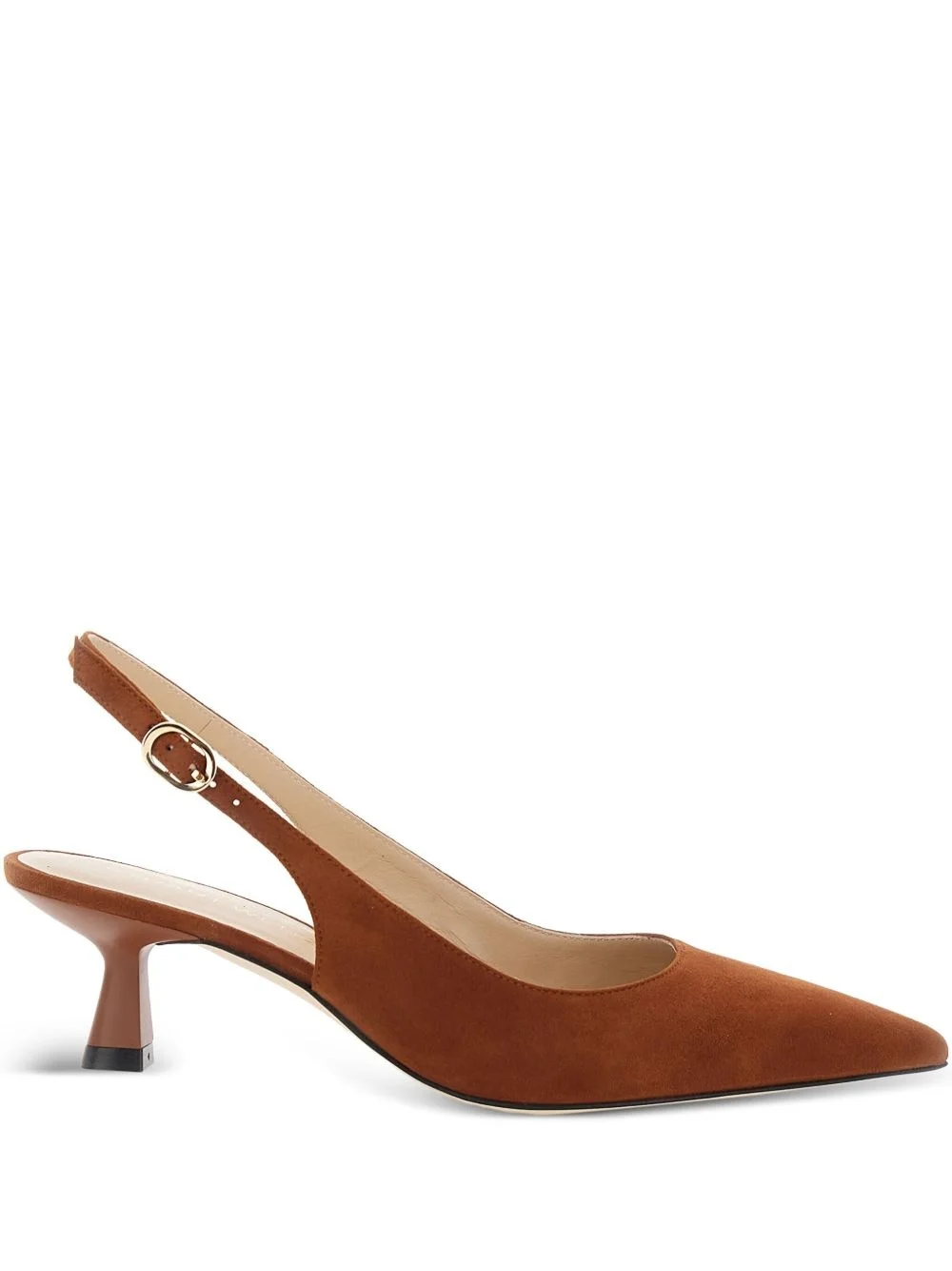 50mm pointed-toe slingback pumps - 1