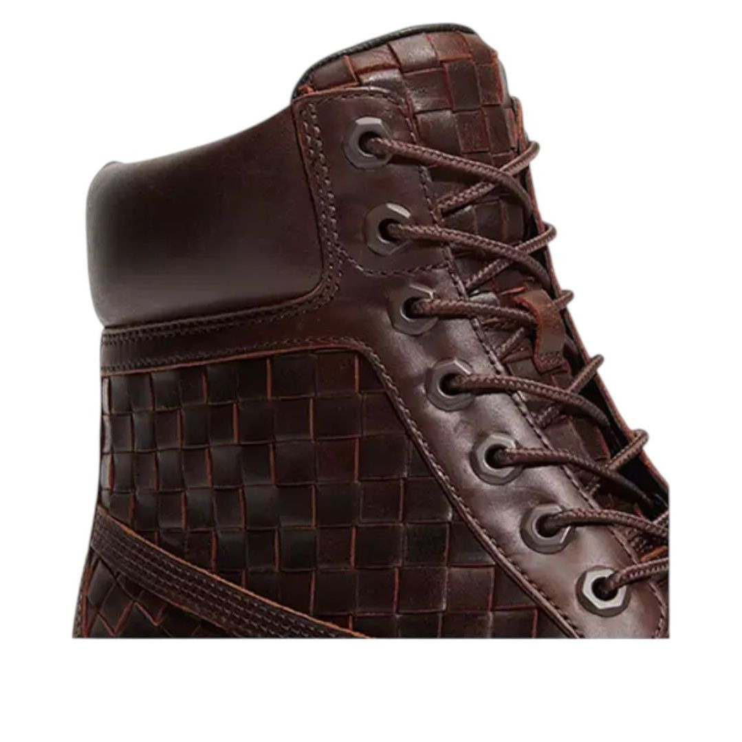 Timberland 6" Premium Boot 'Woven Dark Brown' TB0A6FD6-W01 - 4