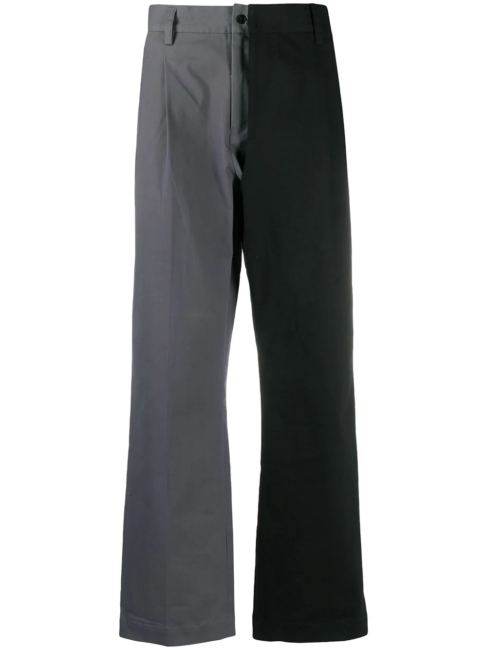 two-tone trousers - 1