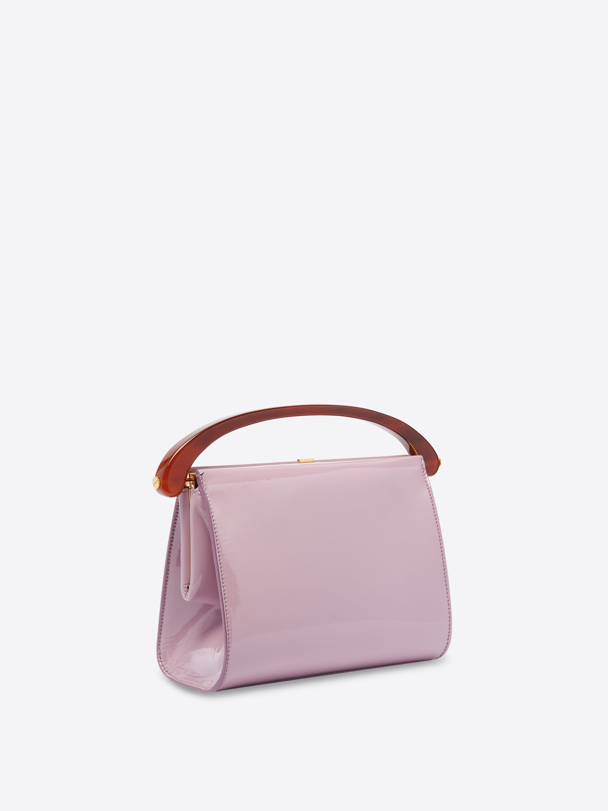 PATENT LEATHER TOTE - 3