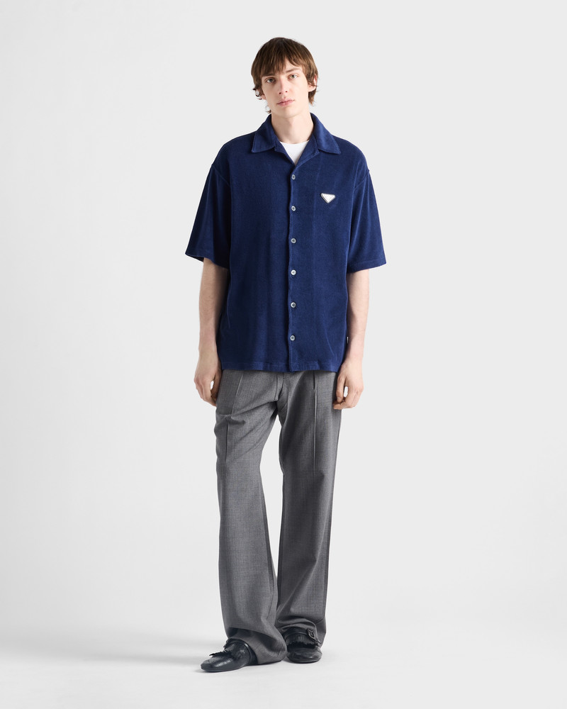 Prada Short-sleeved terry shirt outlook