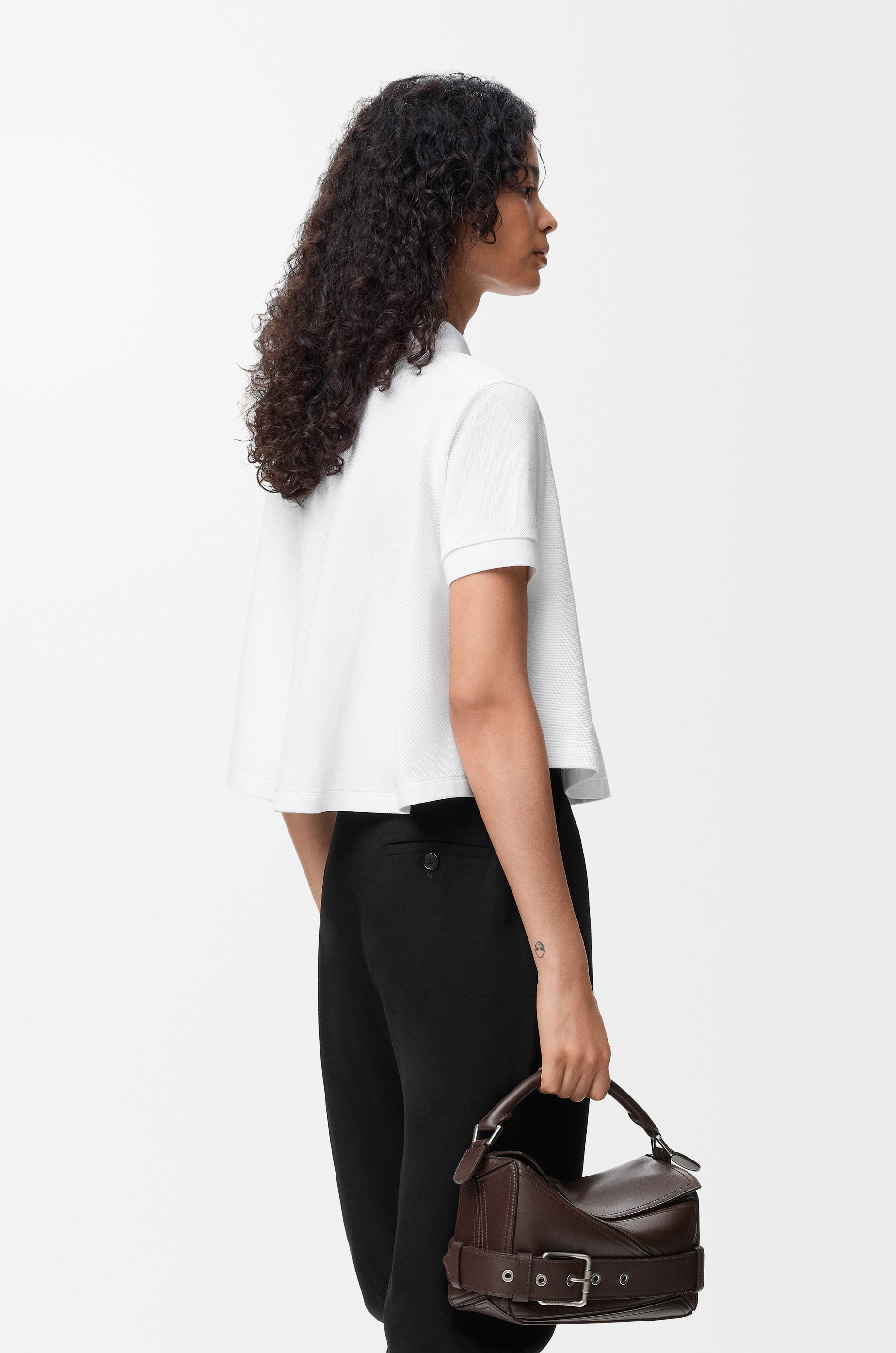 Trapeze polo in cotton - 4