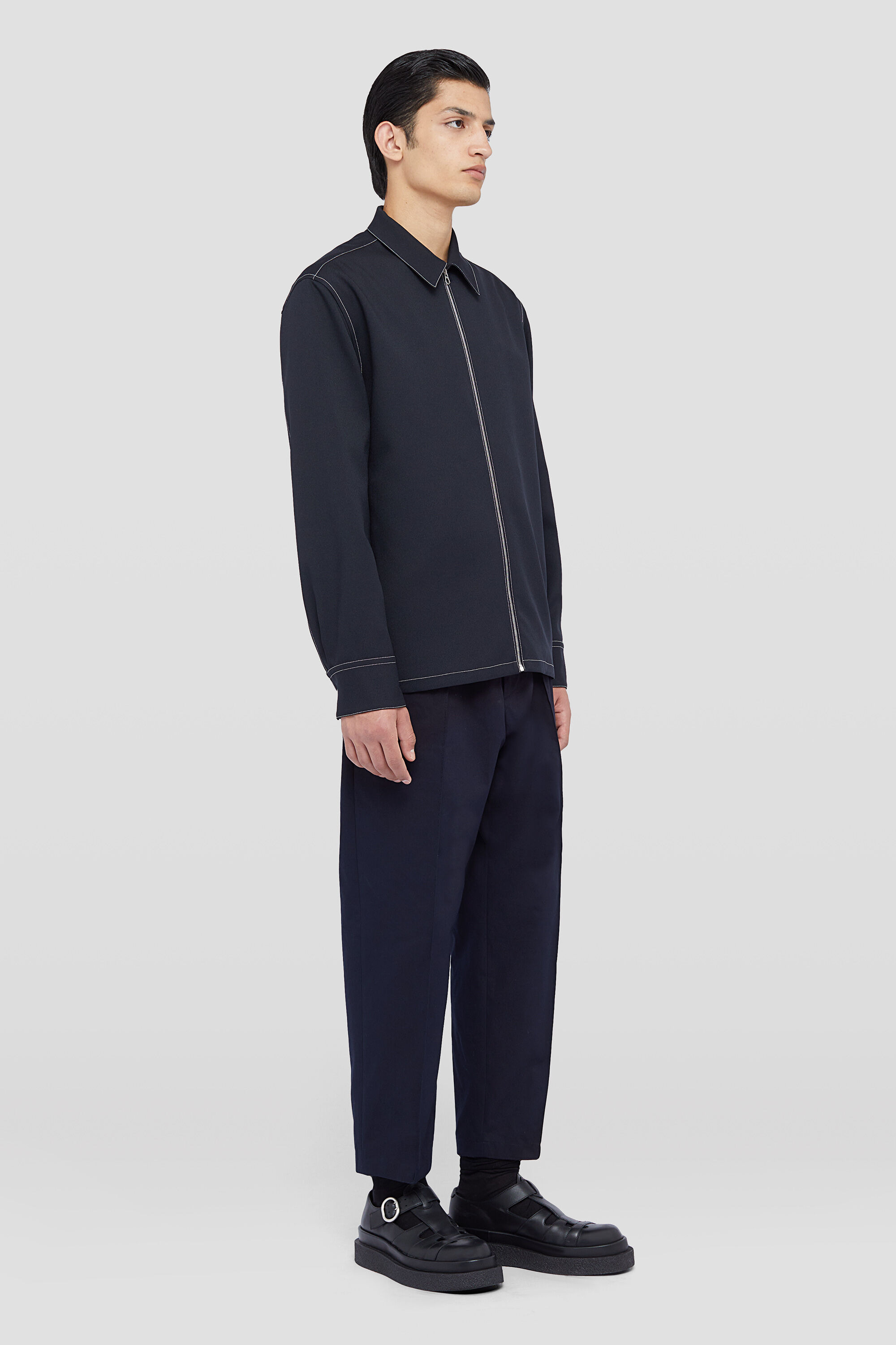 Zip-up Shirt - 5