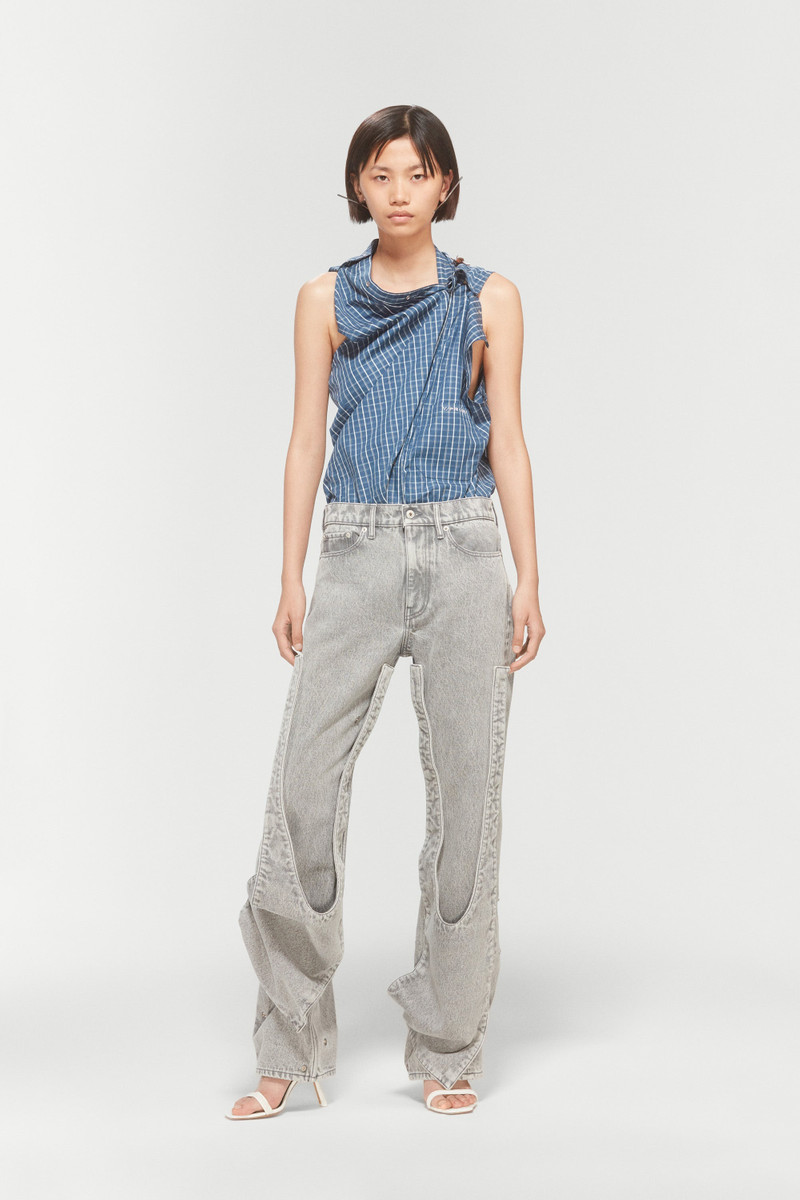 Y/Project SNAP OFF CHAP JEANS outlook
