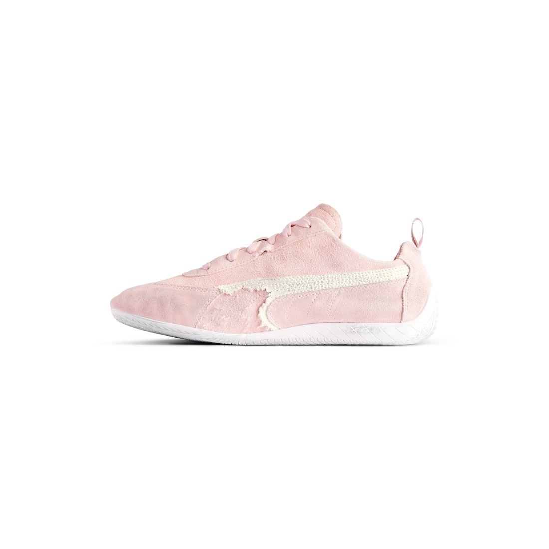 Speedcat Suede Balenciaga in Pink/white - 4